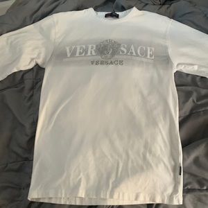 89$ Versace long white t